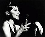 Barbra Streisand at the Bon Soir nightclub, 1960.