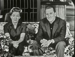 ...with Mr. & Mrs. Kirk Douglas, 1957.