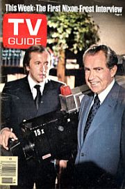 TV Guide also gave the Frost-Nixon interviews top billing in May 1977.