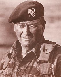 John Wayne’s movie, ‘The Green Berets', was released in July 1968.