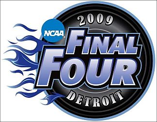 Logo for the 2009 NCAA ‘Final Four’ basketball championship, played in Detroit, Michigan.
