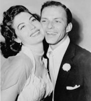 Ava Gardner & Frank Sinatra in happier times.