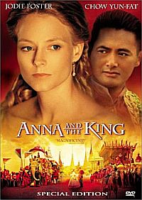 Jodie Foster & Chow Yun-Fat in 1999 film, 'Anna and The King'. Click for film.