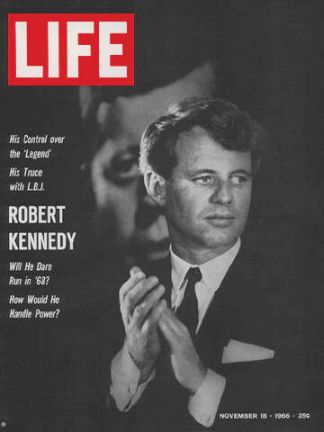 U.S. Senator Robert F. Kennedy on the cover of Life magazine, November 19, 1966, about the time he was engaged in helping establish the Bedford-Stuyvesant initiative. Life asks: ‘Will He Dare Run in ’68?’