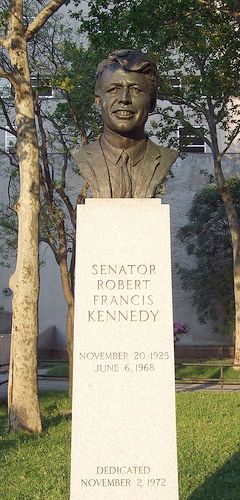 Another look at the RFK memorial in Brooklyn, NY.