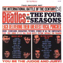 Vee-Jay Record’s “Beatles vs. Four Seasons” two-album set, October 1964.