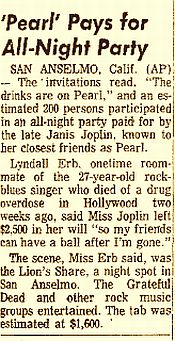 Associated Press, November 7th, 1970.