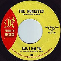 "Baby, I Love You," 1964. Click for digital.