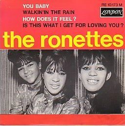 A London-label EP with four Ronettes’ songs, including “Walking in the Rain.” Click for digital.