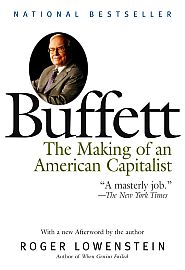 Roger Lowenstein’s 2008 book, “Buffett: The Making of an American Capitalist,” Random House, 512 pp. Click for Amazon. 