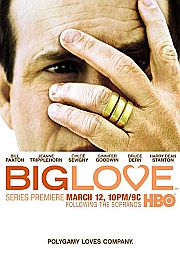 A promotional poster for "Big Love," the cable TV show that used "God Only Knows" as a theme song for a time. Click for complete series DVD.