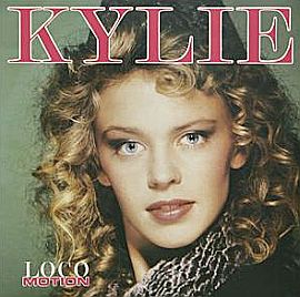 Cover from Kylie Minogue’s 12" vinyl recording of “The Loco-Motion” released in Australia, 1987.