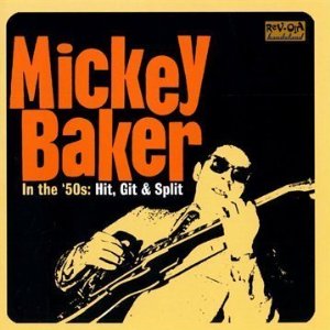 The “Rev-O-La” label has issued a 31-song retrospective of Mickey Baker songs titled: “Mickey Baker in the 1950s: Hit, Git & Split.” Clilck for CD.