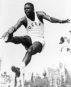 Among other things, Jackie Robinson had been a track star at UCLA in 1940.