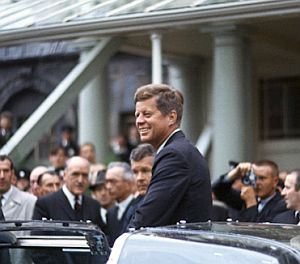 June 27, 1963: President John F. Kennedy in Ireland.