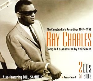 Ray Charles’ early recordings, 1949-1952. Click for CD.