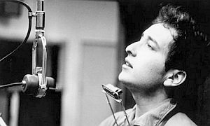 Early 1960s: Bob Dylan performing and/or recording.
