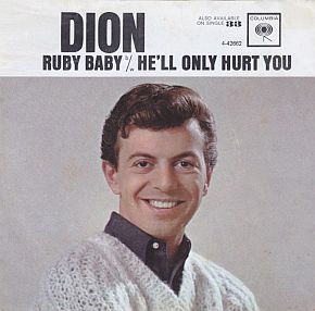 Dion DiMucci appeared on Bandstand in January 1963 showcasing “Ruby Baby.” Click for his story.
