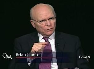 Brian Lamb, founder & creator of C-SPAN, also hosted the weekly “Booknotes” and “Q&A” shows at C-SPAN.
