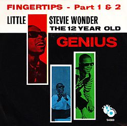 Little Stevie Wonder appeared on Bandstand July 8, 1963.  Click photo for separate story.