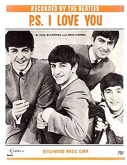 Sheet music, "P.S. I Love You".Click for Amazon.