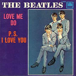 1964 U.S. single of "Love Me Do"/ "P.S I Love You" on Tollie Records. Click for original edition.