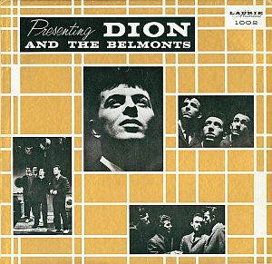1959 album: “Presenting Dion and The Belmonts.”