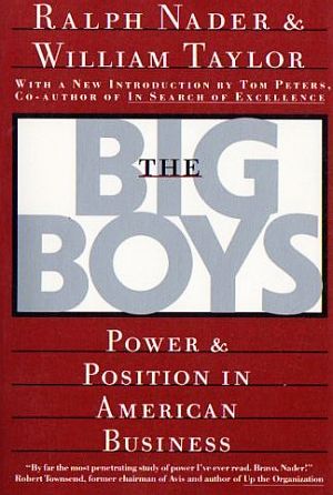 “The Big Boys” of 1986 profiles CEOs from nine major companies such as Dow Chemical, U.S. Steel, Control Data and others. Published by Pantheon. Click for copy.