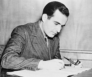 Samuel Barber in 1938. Photo, Library of Congress.