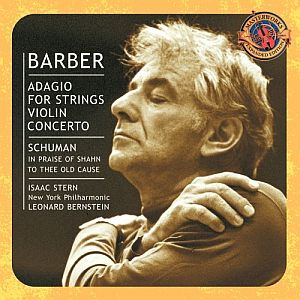 On this 2003 CD, Leonard Bernstein conducts the New York Philharmonic Orchestra with works from Samuel Barber and others, including “Adagio for Strings.” Click for CD.