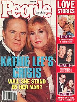 June 1997: People magazine featured the Giffords on its cover following the affair.