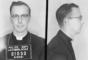 Rev. Grant Harland Muse, Jr. was a 35 year-old priest at the Good Shepherd Episcopal Church in Berkeley, CA when he joined the Freedom Rides. Rev. Muse was a graduate of the University of New Mexico and had studied theology at Mirfield, England, and the Church Divinity School of the Pacific. On June 20th, 1961, he and 12 others rode the Illinois Central Railroad from New Orleans to Jackson where they  were arrested. 