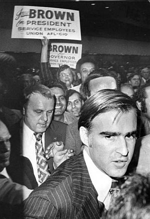 Nov. 1974: Jerry Brown elected Governor of California.