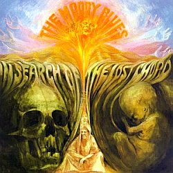 “In Search of The Lost Chord” album artwork and theme played into the Eastern mysticism and psychedelic strains of its songs. Click for album.