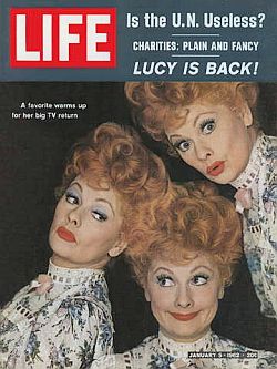 Jan 5, 1962: “Lucy is Back,” says Life, adding: “a favorite warms up for her big TV return.” 
