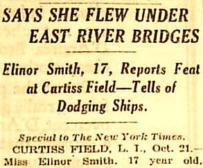 Headlines from New York Times story , October 22, 1928.