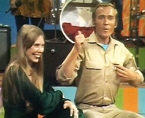 Joni Mitchell on the Dick Cavett TV show, post Woodstock, August 1969.