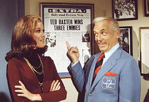 Ted Baxter boasting to Mary about  his Emmy awards.