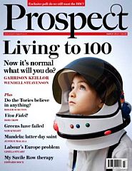 2013. "Prospect" magazine, U.K.