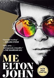 Elton John’s book, “Me: Elton John.” 2020 edition. Click for copy. Henry Holt & Co., 384 pp. Click for copy. 