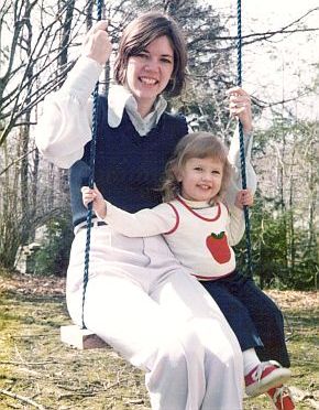 Early 1970s, Warren with young daughter, Amelia.