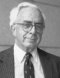 D.C. attorney, Lloyd Cutler, post-1960s photo, represented auto industry in smog case and helped negotiate DOJ consent decree.
