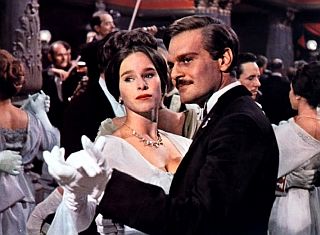 Tonya and Zhivago at the Christmas party in Moscow where an announcement of their engagement is expected.