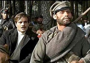 Captured by Red Army partisans, he is told that he is now conscripted to serve as their doctor.