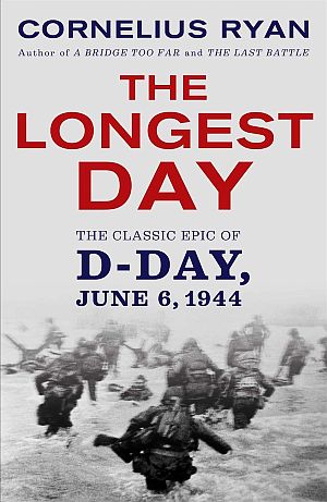 Cornelius Ryan first published his best-selling book, “The Longest Day” in 1959. He spent three years interviewing hundreds of D-day survivors in the U.S. and Europe and also gleaned information  from American, British, and German war documents as well as diaries of the great generals. His book sold million of copies. Click for Amazon.