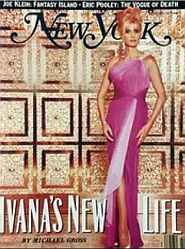 NY mag, October 15, 1990. “Ivana’s New Life,” i.e., after Trump.