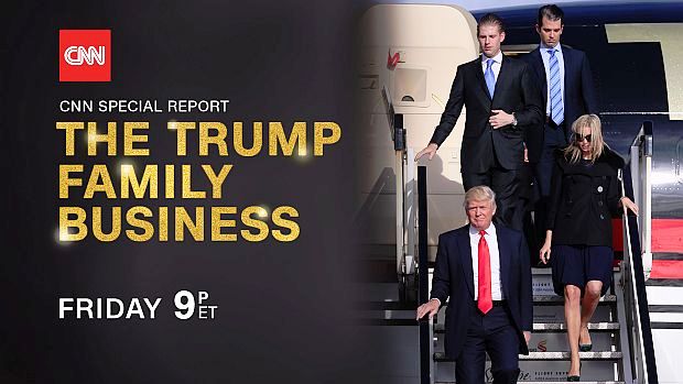 In May 2019, CNN anchor Erin Burnett, hosted a one hour special report, “The Trump Family Business.”.