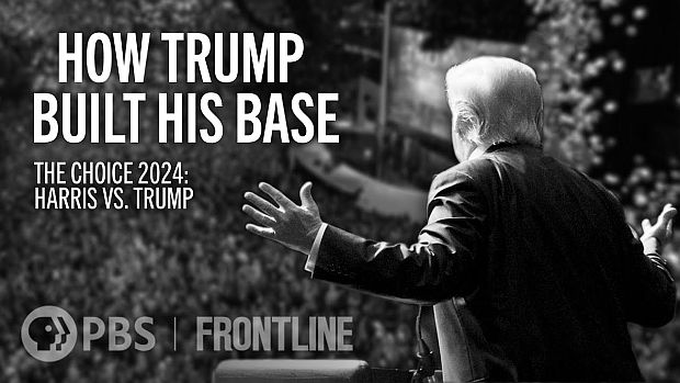 “How Trump Built His Base” (5:40 min), is one in a series of shorts taken from the full PBS/Frontline film, “The Choice 2024” – this one, covering in part, Trump’s focus on the power of television as a base-building device and his discovery of televangelist Pastor Paula White, who led a massive following. Click for that clip.