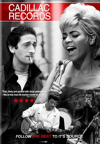 In the 2008 film, “Cadillac Records,” about Chess Records, Beyoncé portrays Etta James.  Click for film at Amazon. 