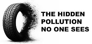 Title screen, (Tyre Dust Pollution), YouTube.com, Raw Green, Episode #43: December 3, 2025 (35 min).